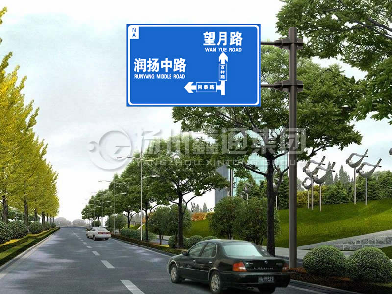 BZG-002，交通標(biāo)志桿，F(xiàn)型交通標(biāo)志桿