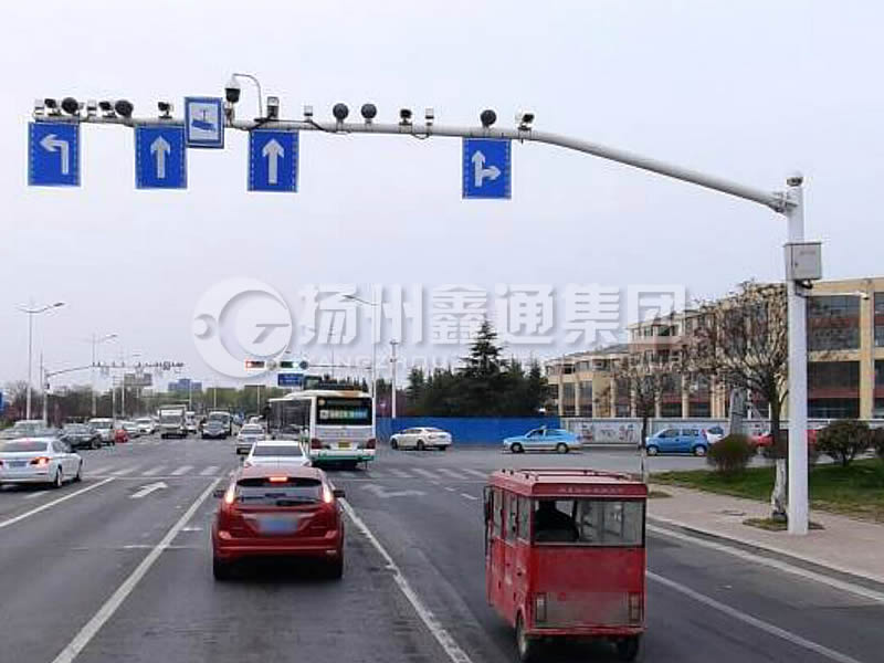 DJG-011，電子警察桿，闖紅燈抓拍桿