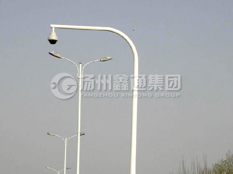 DJG-014，電子警察桿，彎臂球機(jī)桿