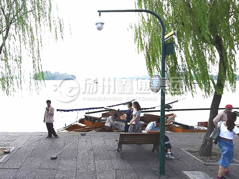 DJG-021，電子警察桿，自彎球機桿