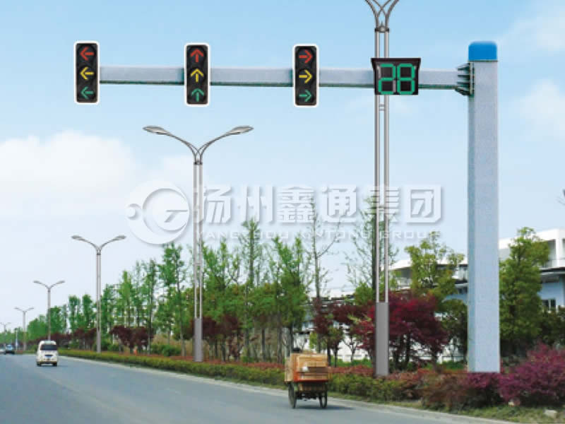 XHDG-013，扁八角信號(hào)燈桿